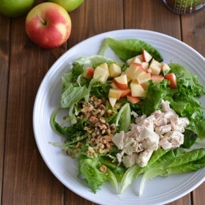 Apple walnut salad