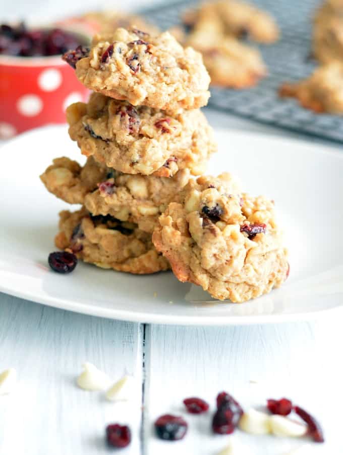Cranberry Oatmeal Chip Cookies