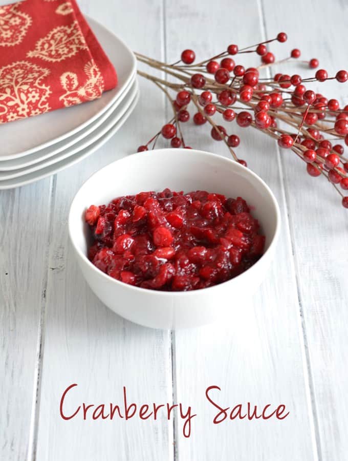Cranberry Sauce