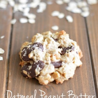 Oatmeal Peanut Butter Chocolate Chip Cookies