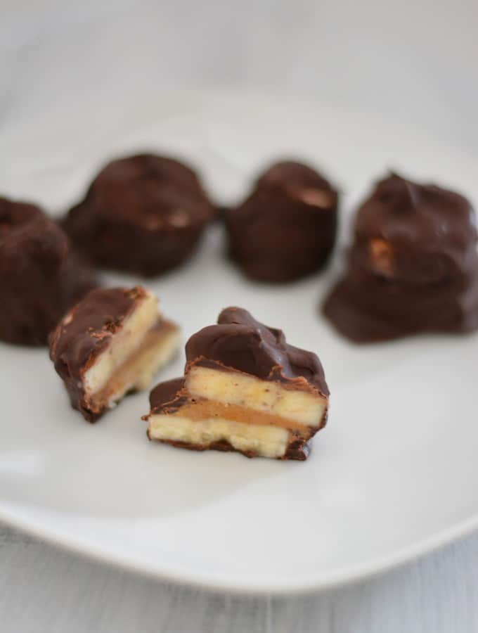 Lower Sugar Banana Bites