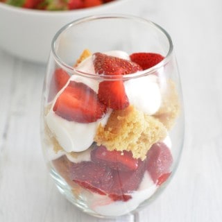 Strawberry Shortcake Parfait