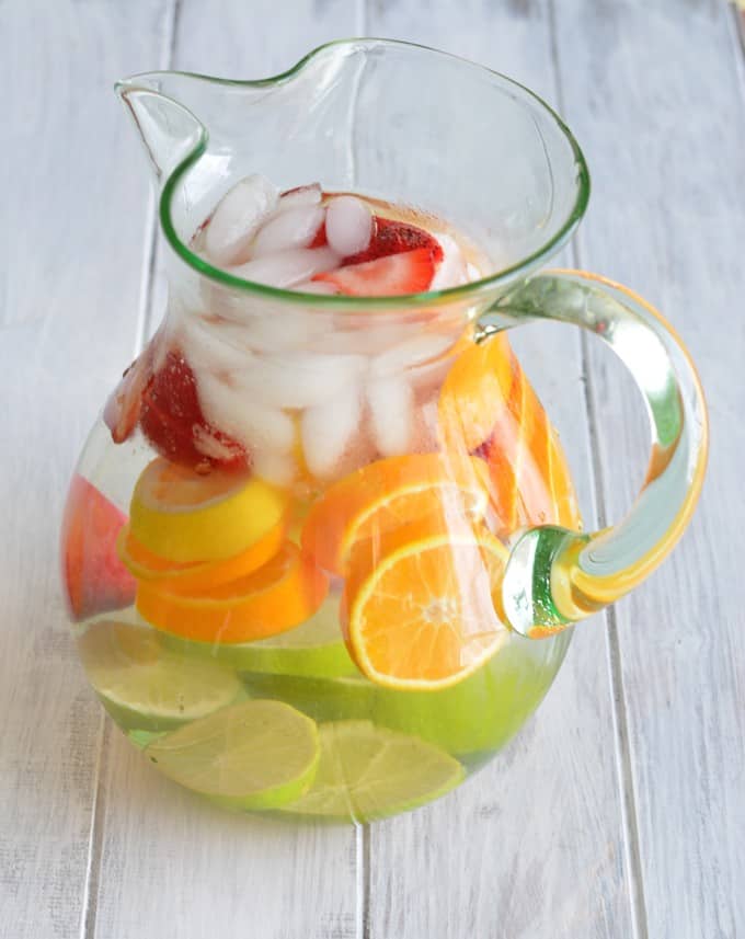Strawberry Citrus Infused Water