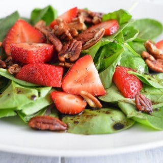 Strawberry Spinach Salad