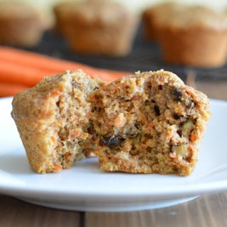 Carrot muffins will remind you of carrot cake, but great for breakfast without the extra sugar and icing.