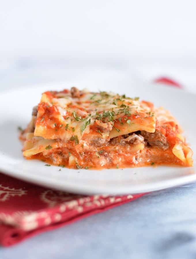 Beef Lasagna