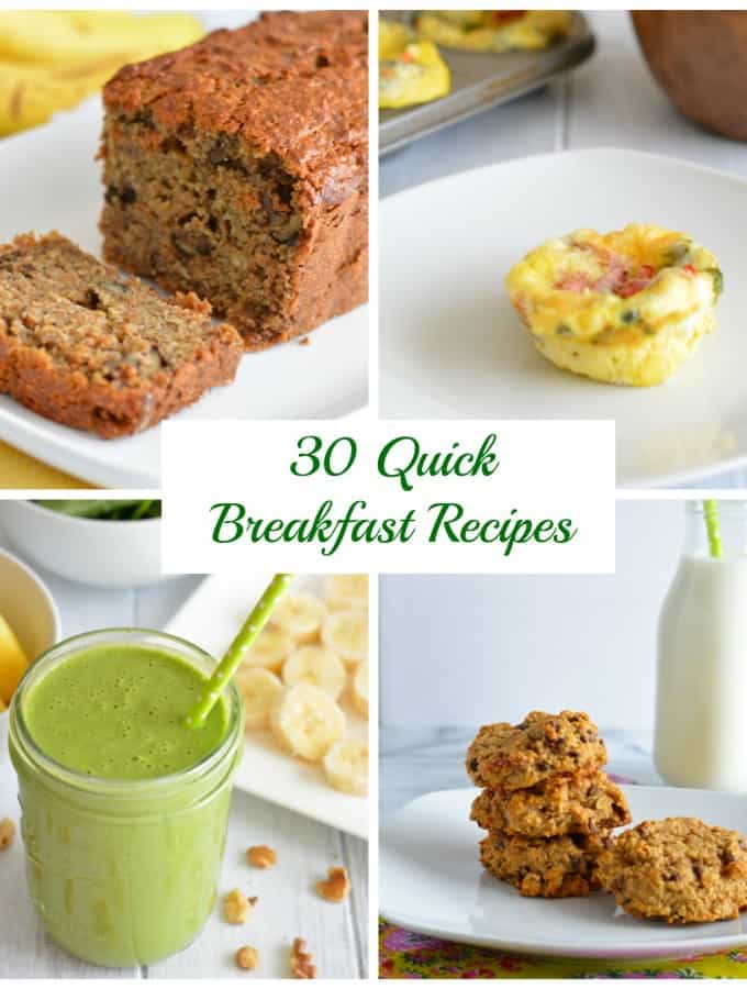 30 Quick Breakfast Recipes