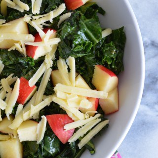 Kale and Apple Salad with Dijon Vinaigrette