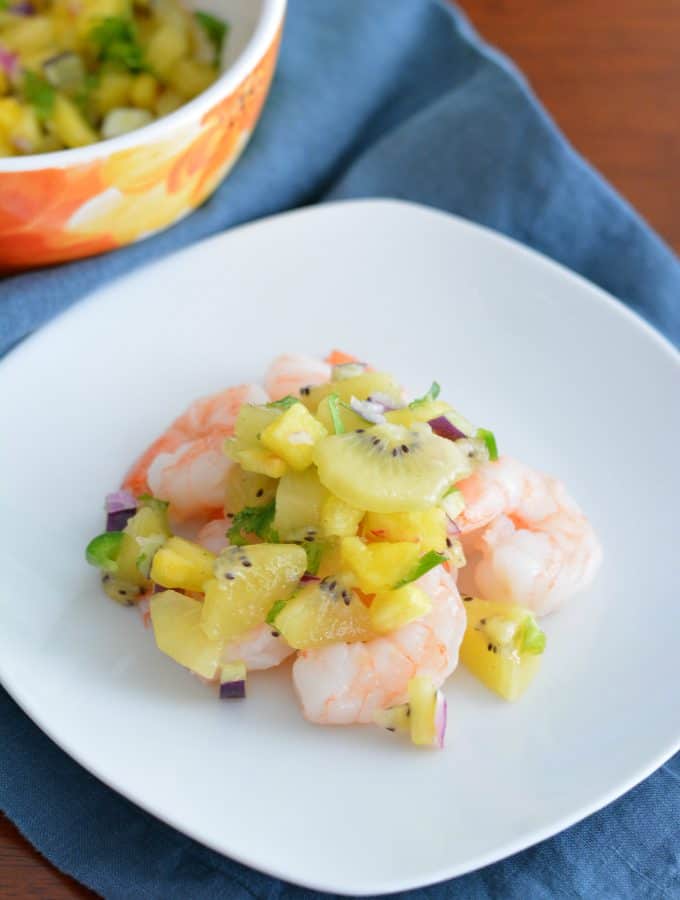 Kiwi Pineapple Salsa is a rich source of vitamins and minerals to add to any meal.