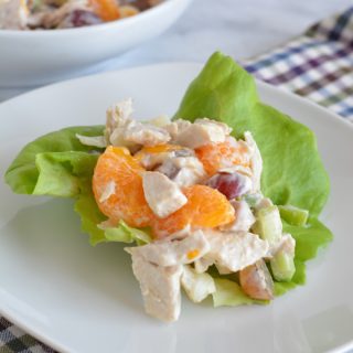 Summer chicken salad doesn't need to be eaten in summer only. Enjoy this fruit loaded chicken salad anytime.