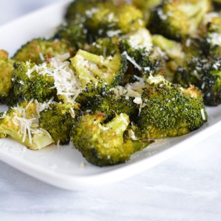 Roasted Broccoli with Parmigiano Reggiano Cheese