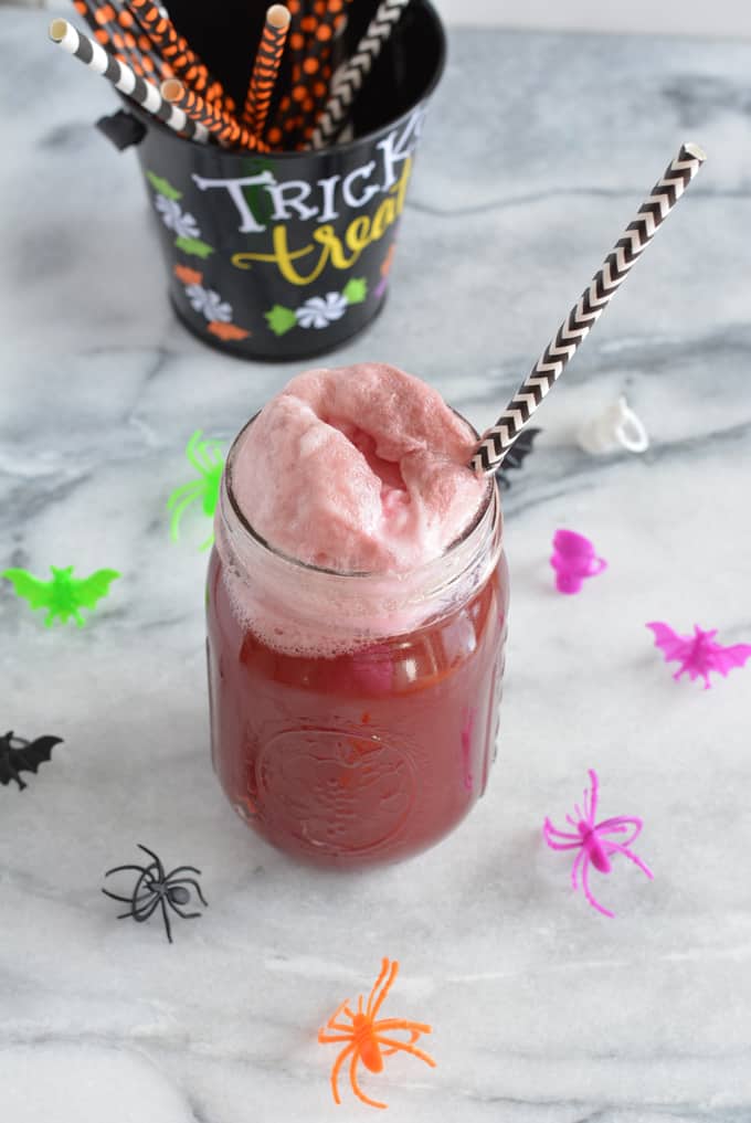 Purple People Eater Halloween Punch (Non-Alcoholic) - Frugal Mom Eh!