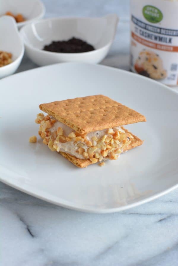 LowCalorie Ice Cream Cookie Sandwiches Nourished Simply