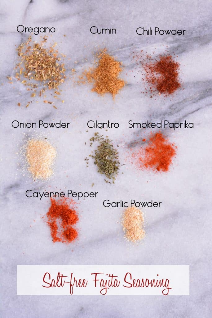 Fajita seasoning mix.